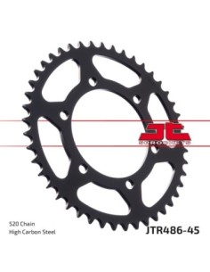 Corona JT Sprockets Acero JTR48645ZBK | Motoauto
