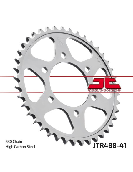 Corona JT Sprockets Acero JTR48841 | Motoauto