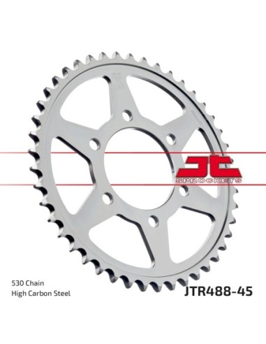 Corona JT Sprockets Acero JTR48845 | Motoauto