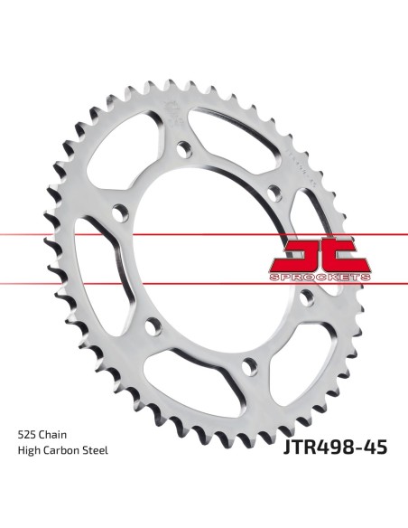 Corona JT Sprockets Acero JTR49845 | Motoauto