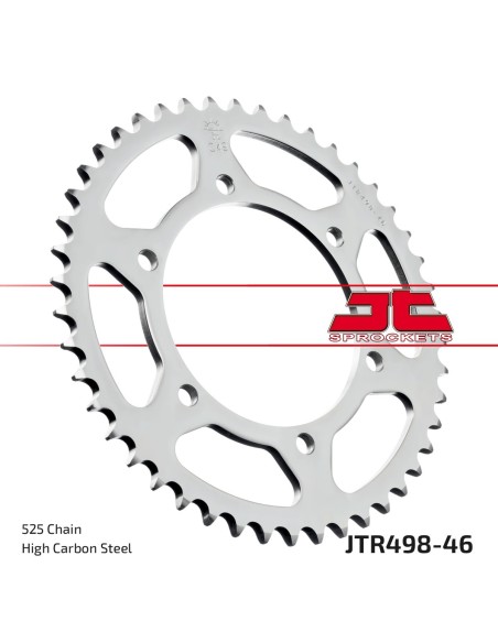 Corona JT Sprockets Acero JTR49846 | Motoauto