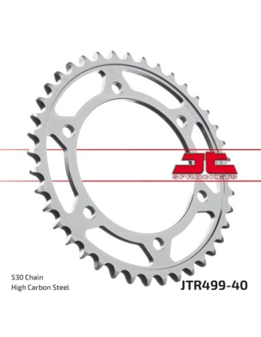 Corona JT Sprockets Acero JTR49940ZBK | Motoauto
