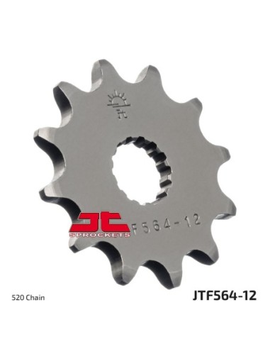 Piñon JT Sprocekts Acero JTF56412 | Motoauto