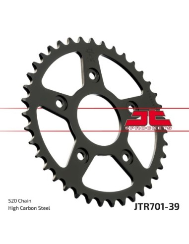 Corona JT Sprockets Acero JTR70139 | Motoauto