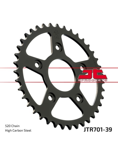 Corona JT Sprockets Acero JTR70139 | Motoauto