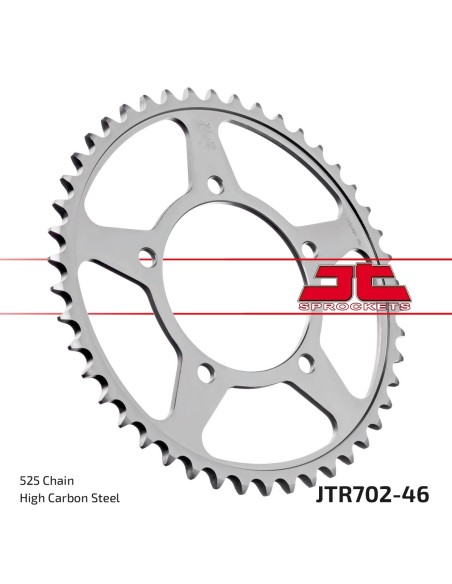 Corona JT Sprockets Acero JTR70246 | Motoauto