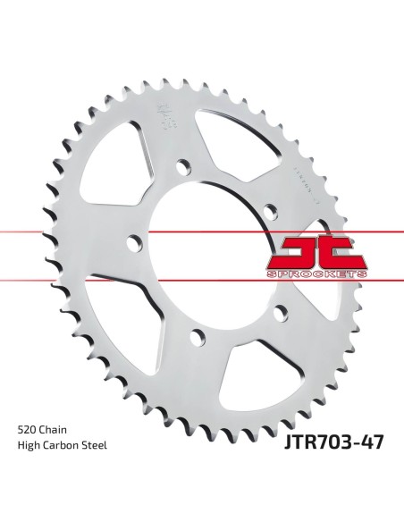 Corona JT Sprockets Acero JTR70347 | Motoauto