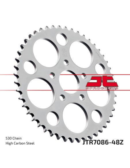 Corona JT Sprockets Acero 708648 | Motoauto