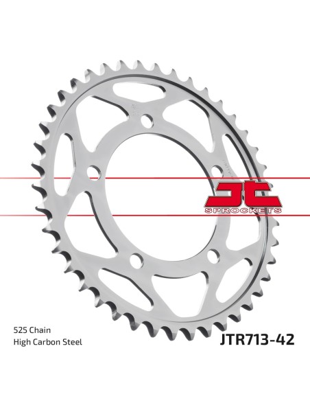 Corona JT Sprockets Acero JTR71342 | Motoauto