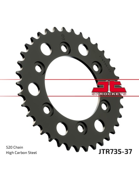 Corona JT Sprockets Acero JTR73537 | Motoauto
