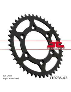Corona JT Sprockets Acero JTR73543 | Motoauto