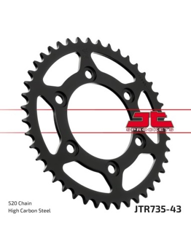 Corona JT Sprockets Acero JTR73543 | Motoauto