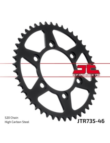 Corona JT Sprockets Acero JTR73546 | Motoauto