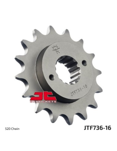 Piñon JT Sprocekts Acero JTF73616 | Motoauto