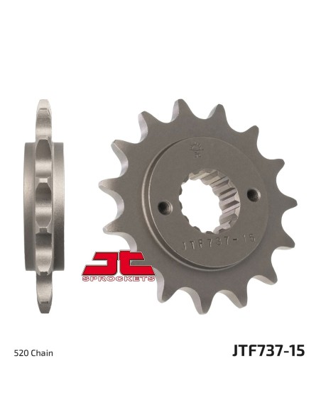 Piñon JT Sprocekts Acero JTF73715 | Motoauto