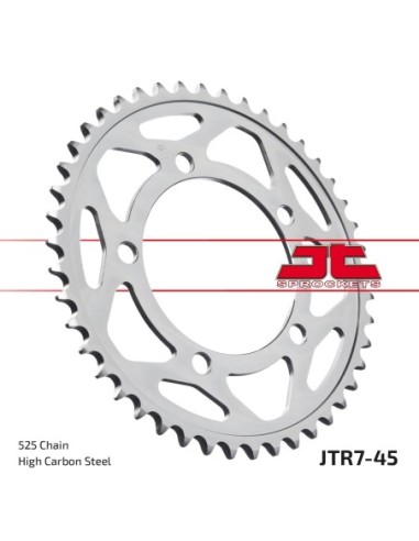 Corona JT Sprockets Acero JTR745ZBK | Motoauto