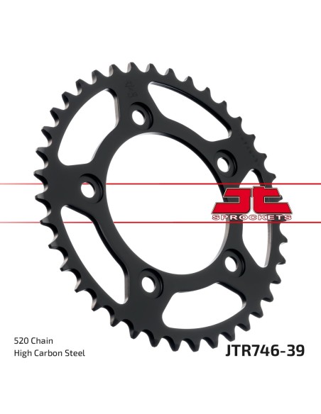 Corona JT Sprockets Acero JTR74639 | Motoauto