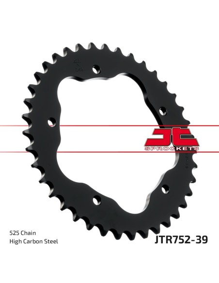 Corona JT Sprockets Acero JTR75239 | Motoauto