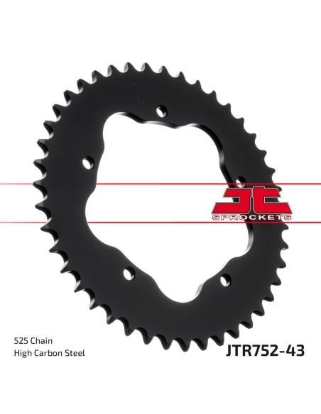 Corona JT Sprockets Acero JTR75243 | Motoauto