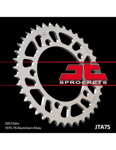 Corona JT Sprockets aluminio 7541AL | Motoauto