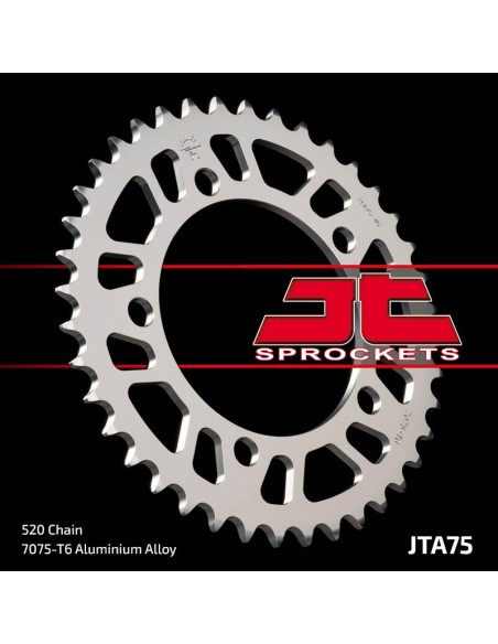 Corona JT Sprockets aluminio 7542AL | Motoauto