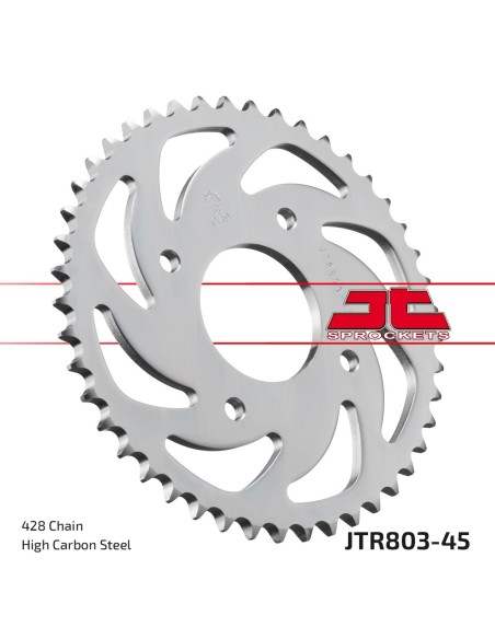 Corona JT Sprockets Acero JTR80345 | Motoauto