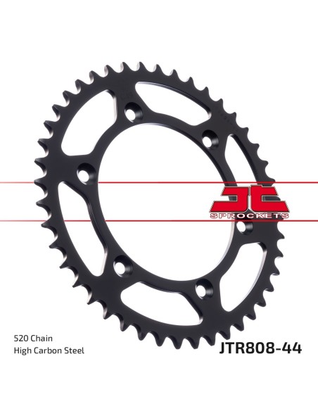 Corona JT Sprockets Acero JTR80844 | Motoauto