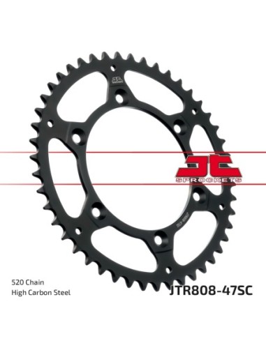 Corona JT Sprockets Acero JTR80847SC | Motoauto