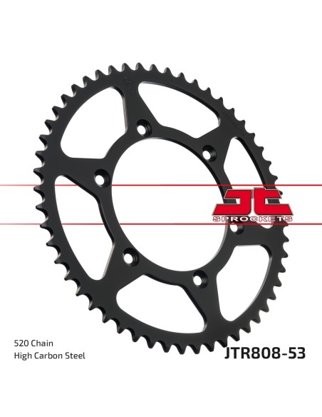 Corona JT Sprockets Acero JTR80853 | Motoauto