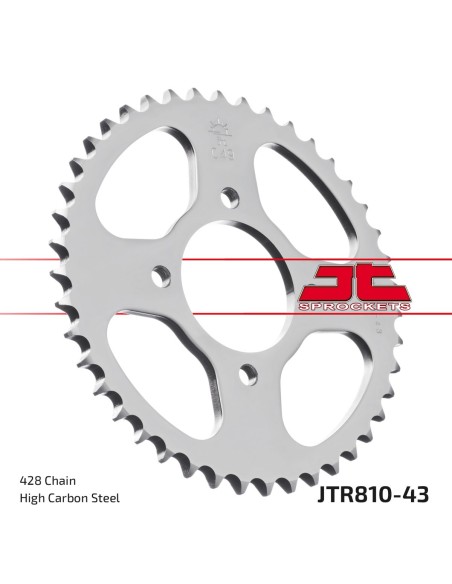 Corona JT Sprockets Acero JTR81043 | Motoauto