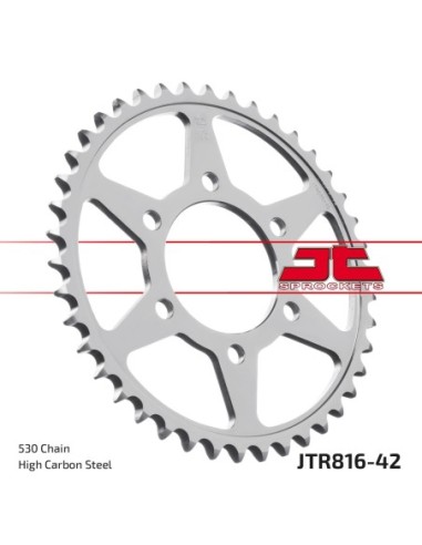 Corona JT Sprockets Acero JTR81642 | Motoauto
