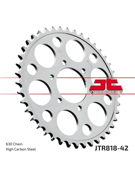 Corona JT Sprockets Acero JTR81842 | Motoauto