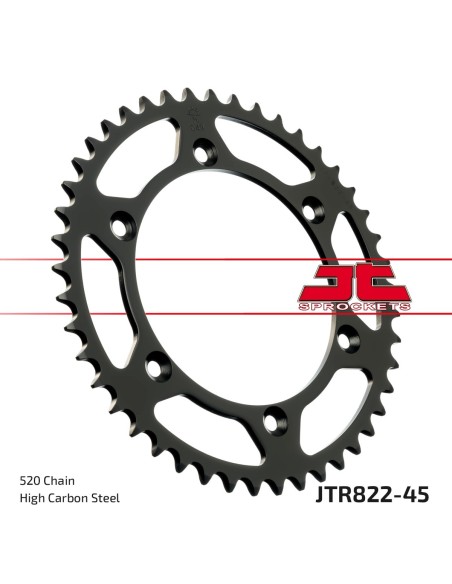 Corona JT Sprockets Acero JTR82245 | Motoauto