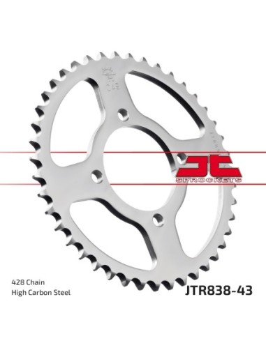 Corona JT Sprockets Acero JTR83843 | Motoauto