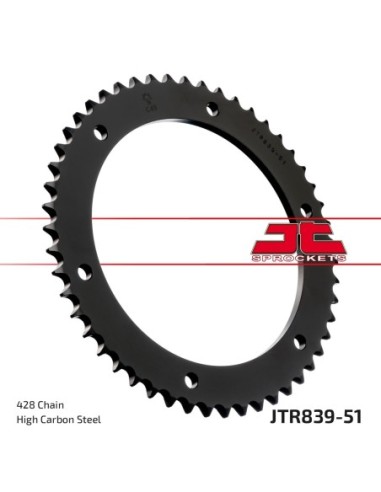 Corona JT Sprockets Acero JTR83951 | Motoauto