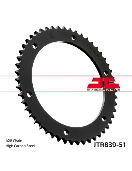 Corona JT Sprockets Acero JTR83951 | Motoauto