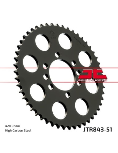 Corona JT Sprockets Acero JTR84351 | Motoauto