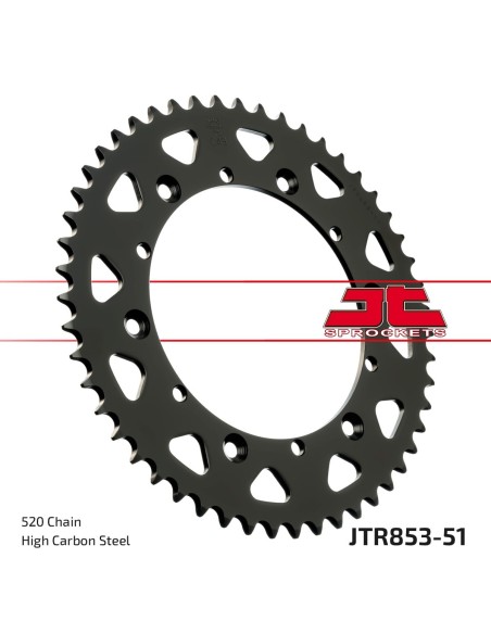 Corona JT Sprockets Acero JTR85351 | Motoauto