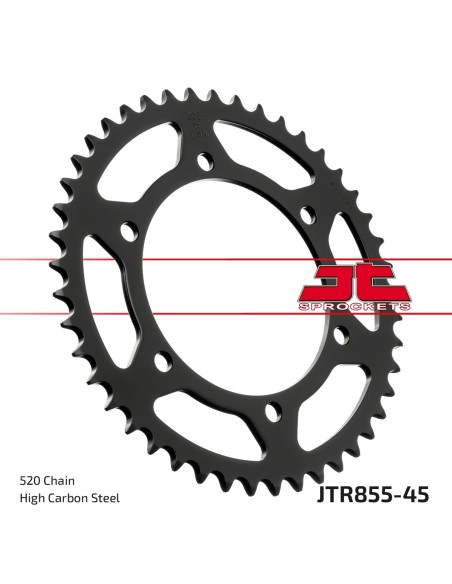 Corona JT Sprockets Acero JTR85545 | Motoauto