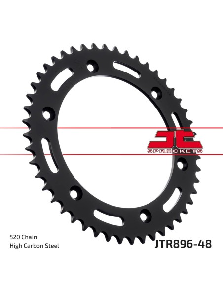 Corona JT Sprockets Acero JTR89648 | Motoauto