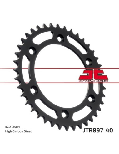Corona JT Sprockets Acero JTR89740ZBK | Motoauto