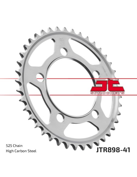 Corona JT Sprockets Acero JTR89841ZBK | Motoauto