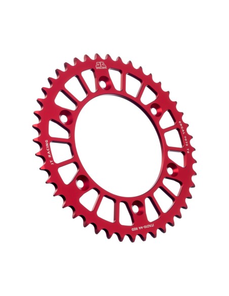 Corona JT SProckets Aluminio JTA21044RED | Motoauto