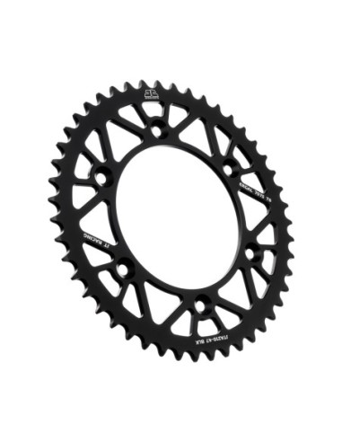 Corona JT SProckets Aluminio JTA21047BLK | Motoauto