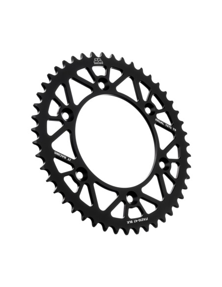 Corona JT SProckets Aluminio JTA21047BLK | Motoauto