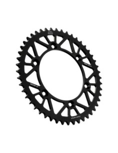 Corona JT SProckets Aluminio JTA25148BLK | Motoauto
