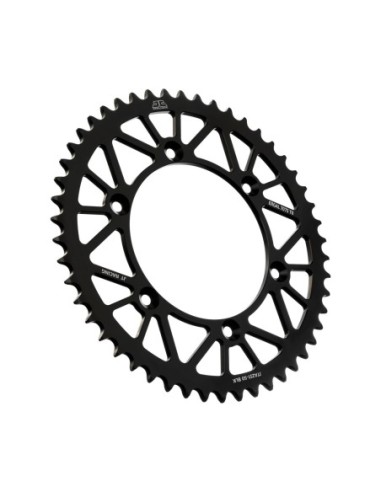 Corona JT SProckets Aluminio JTA25150BLK | Motoauto