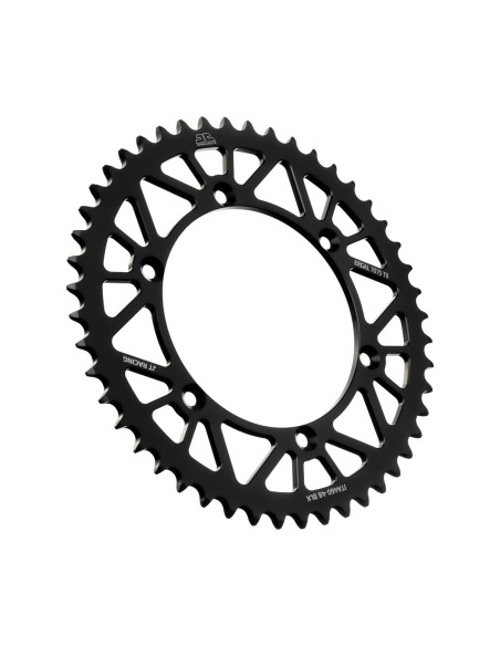 Corona JT SProckets Aluminio JTA46048BLK | Motoauto