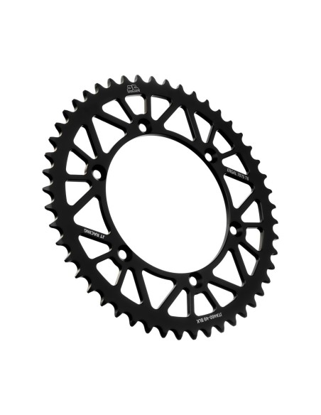 Corona JT SProckets Aluminio JTA46049BLK | Motoauto