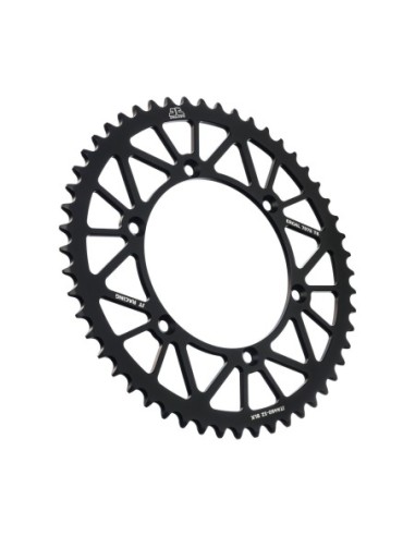Corona JT SProckets Aluminio JTA46052BLK | Motoauto